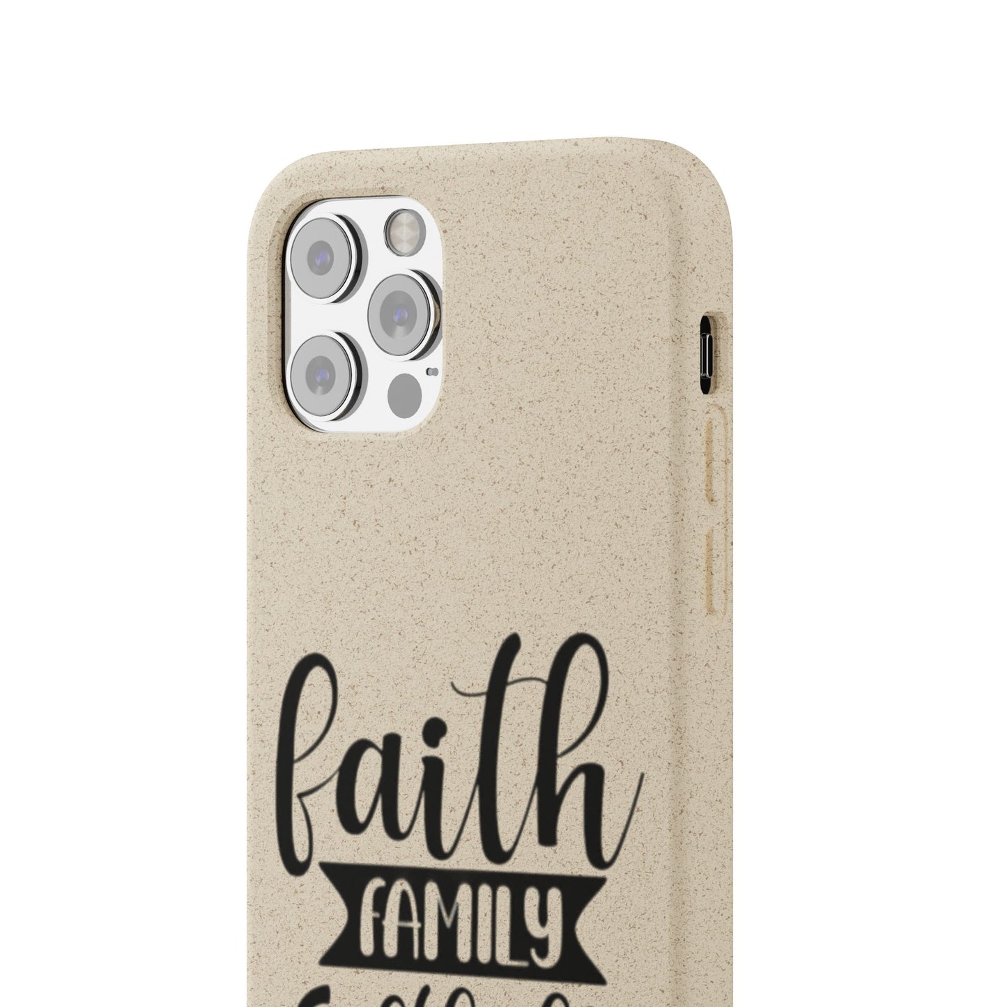Biodegradable Softball Case - Faith Family Design, Eco-Friendly Phone Cover, Gift for Softball Lovers, Sustainable Accessory, Sports [...]