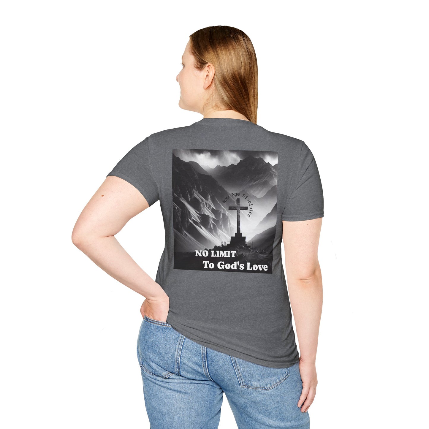Inspirational Faith T-Shirt, Unisex Tee, Christian Apparel, Motivational Gift, God’s Love, Spiritual Clothing