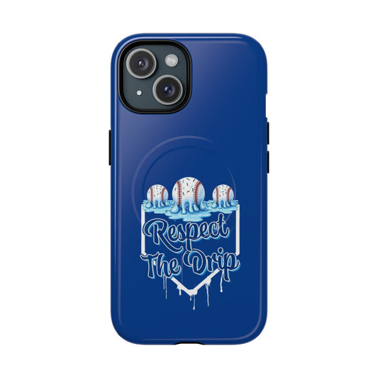 Tough Magnetic Phone Case - "Respect The Drip" Design, Stylish Protection, Gift for Phone Lovers, Cool Tech Accessory, Unique Birthday Gift
