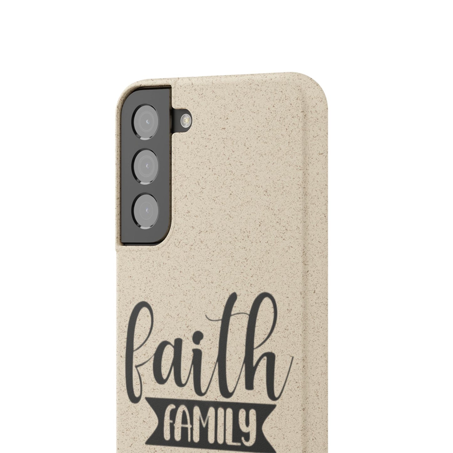 Biodegradable Softball Case - Faith Family Design, Eco-Friendly Phone Cover, Gift for Softball Lovers, Sustainable Accessory, Sports [...]