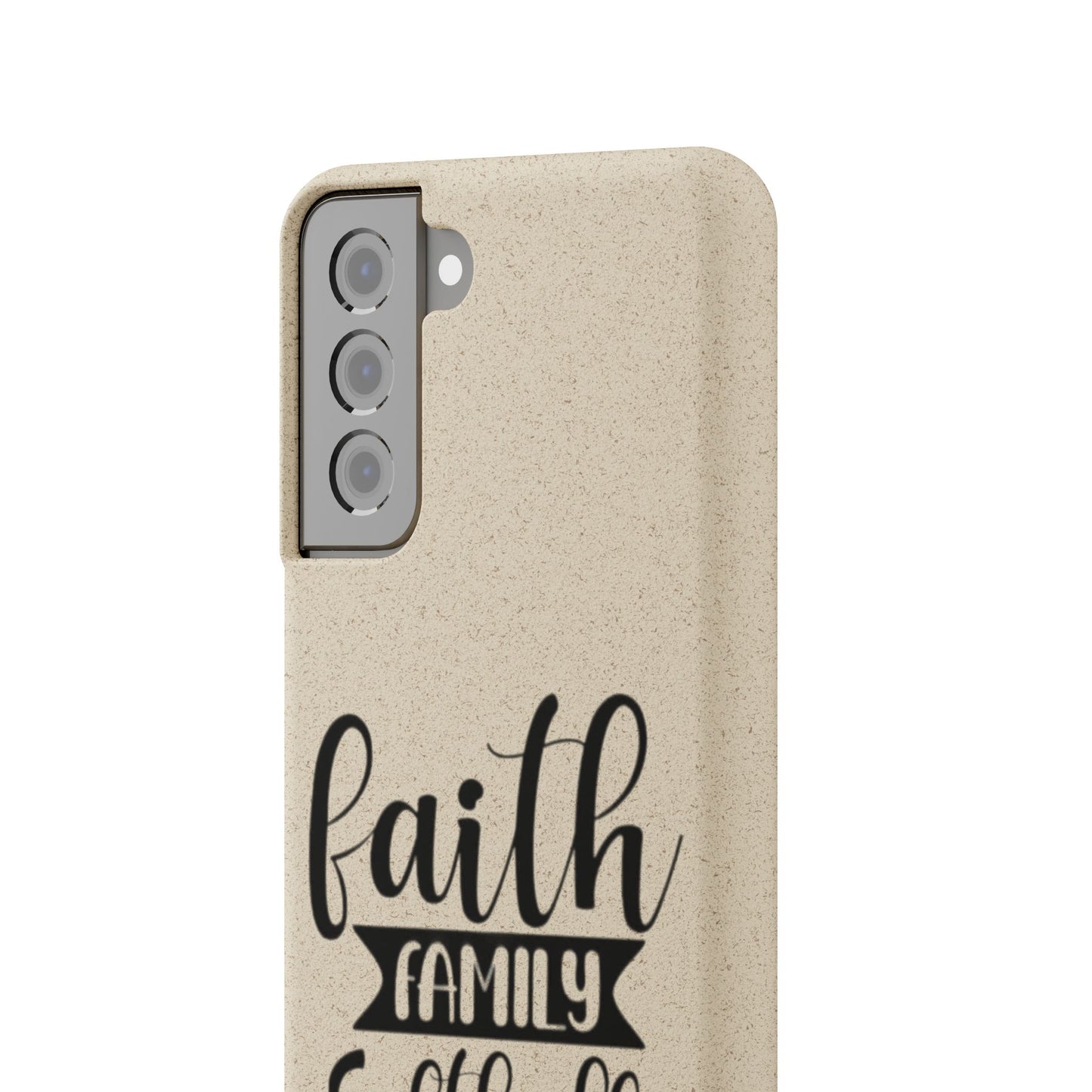 Biodegradable Softball Case - Faith Family Design, Eco-Friendly Phone Cover, Gift for Softball Lovers, Sustainable Accessory, Sports [...]