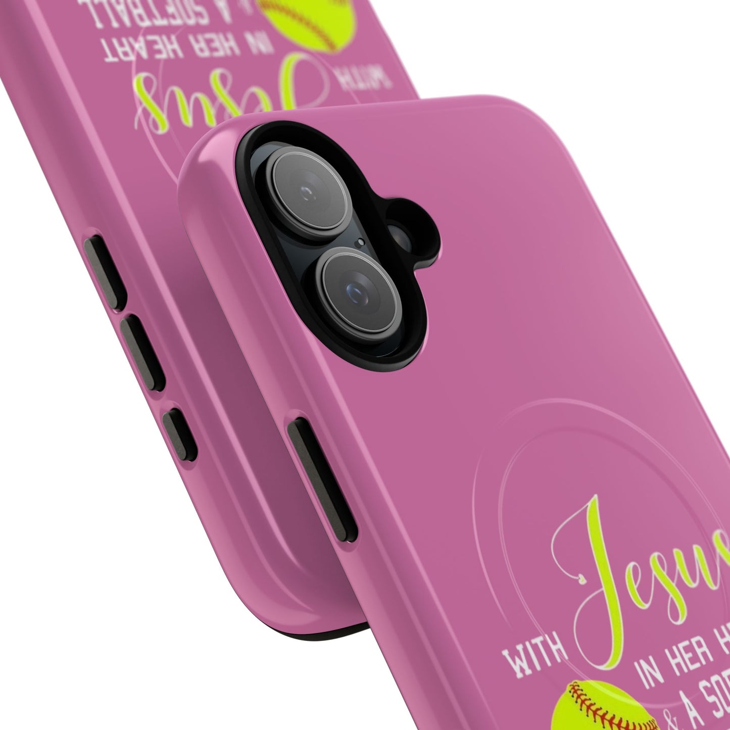 Stylish Magnetic Phone Case, Softball Lover Gift, Unstoppable Case with Jesus Design, Sports Accessory, Christian Sports Enthusiast [...]